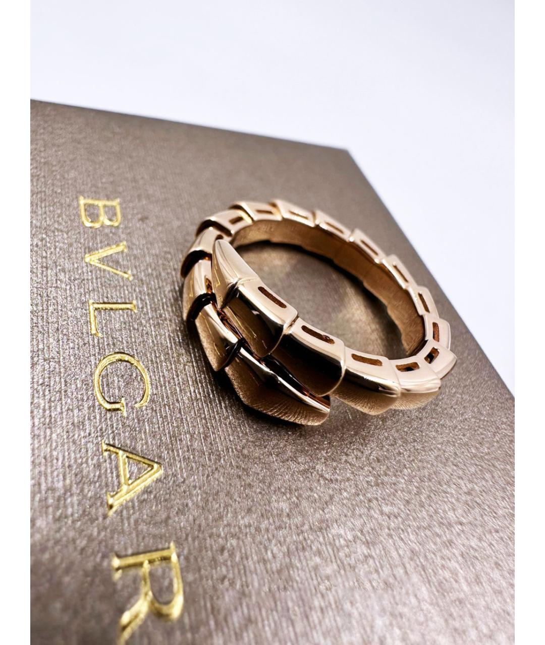 BVLGARI Золотое кольцо из розового золота, фото 5