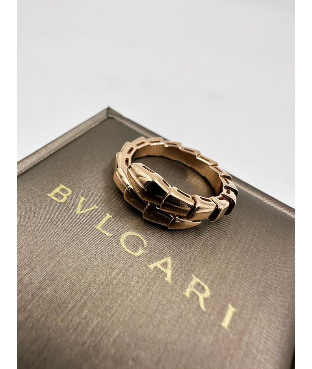 BVLGARI Золотое кольцо из розового золота, фото 4