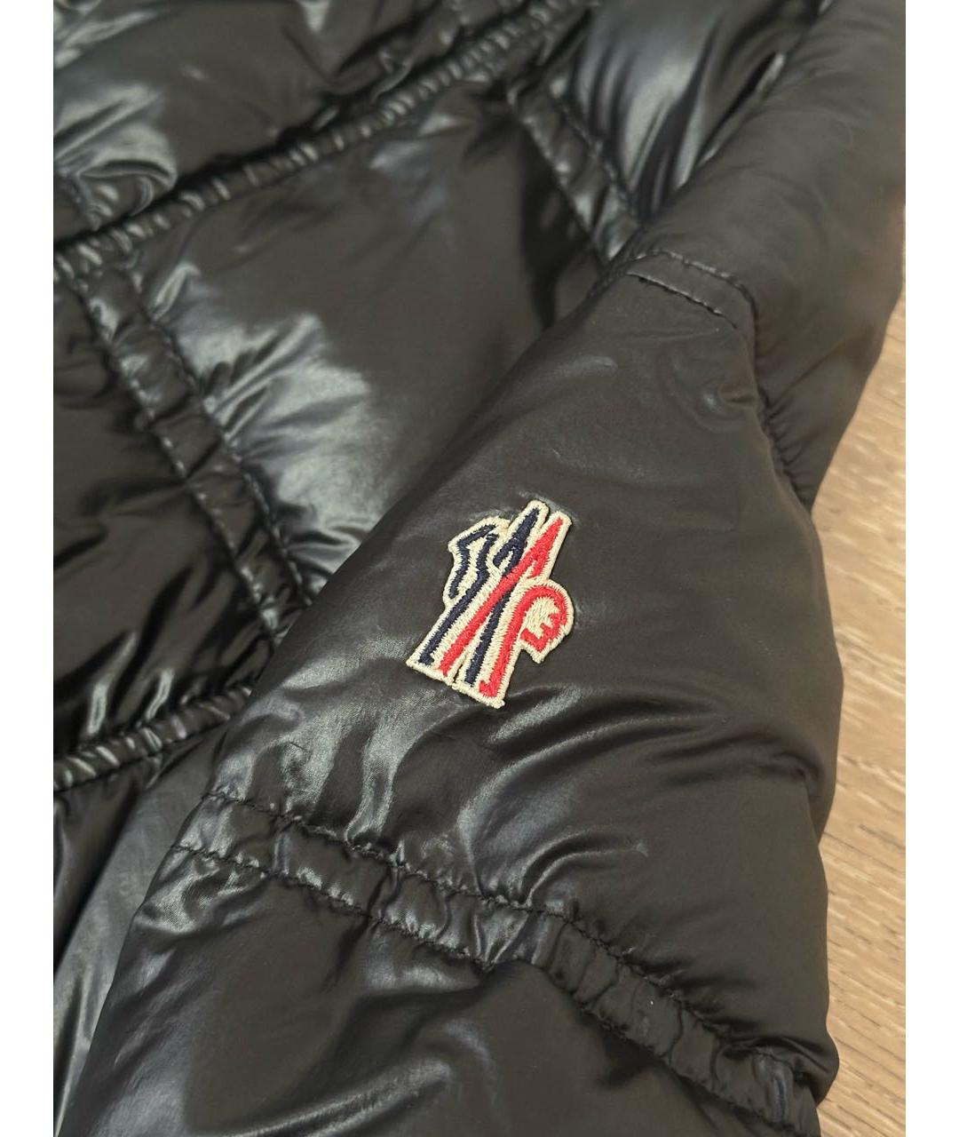 MONCLER GRENOBLE Черная полиамидовая куртка, фото 4