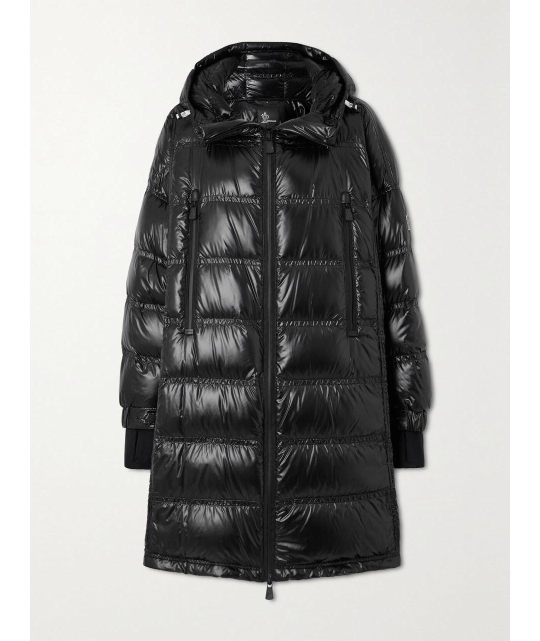 MONCLER GRENOBLE Черная полиамидовая куртка, фото 9
