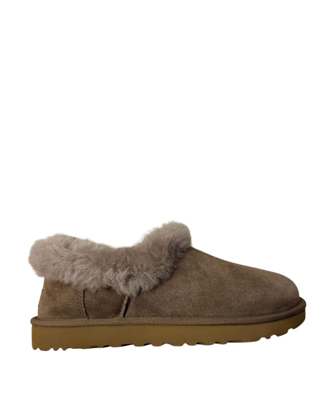 UGG AUSTRALIA Коричневые замшевые ботинки, фото 1