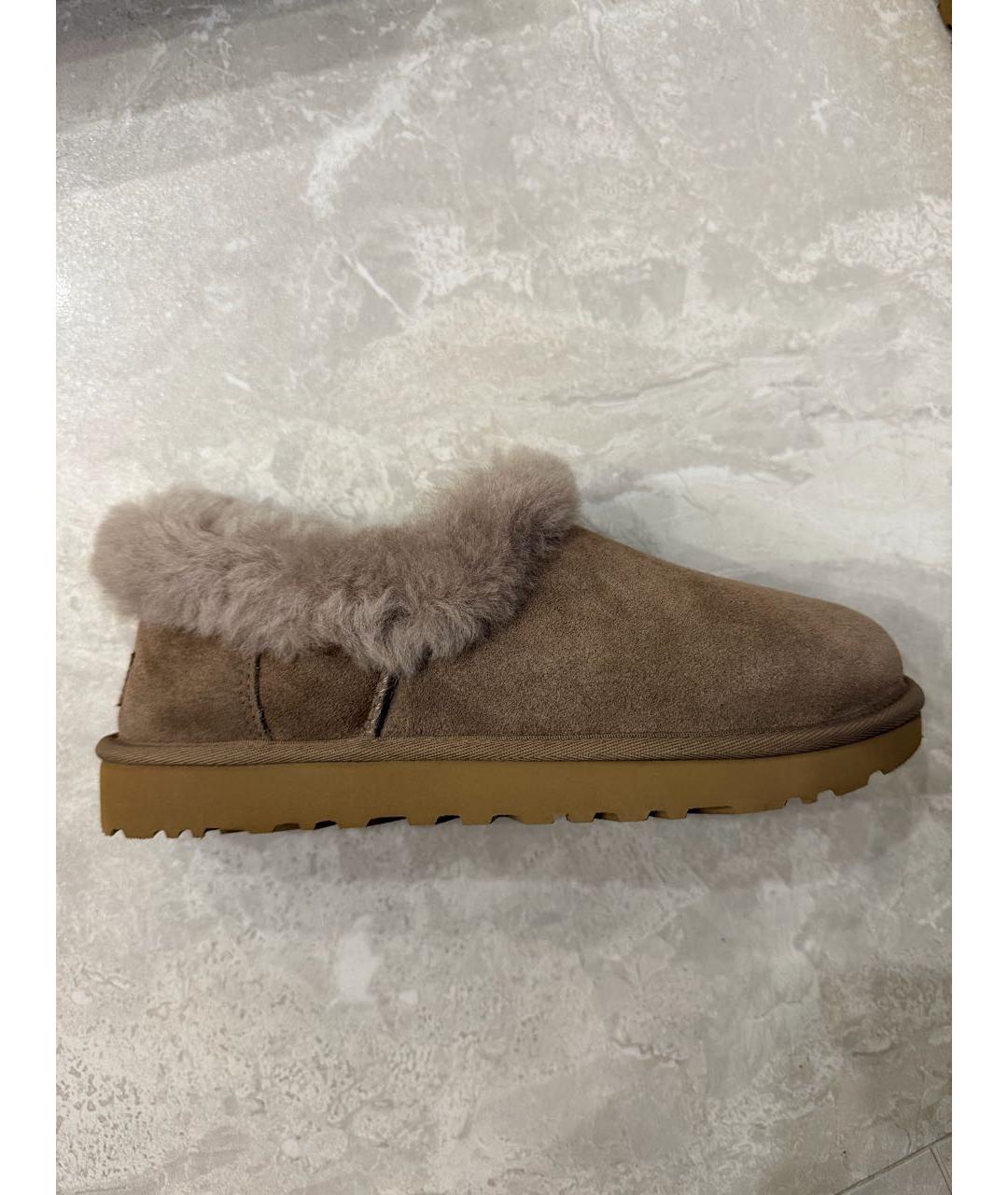UGG AUSTRALIA Коричневые замшевые ботинки, фото 6