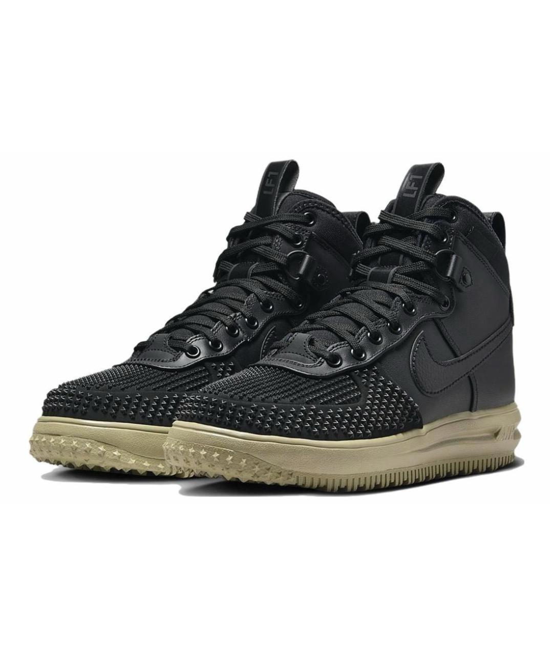 NIKE Черные высокие кроссовки / кеды, фото 3