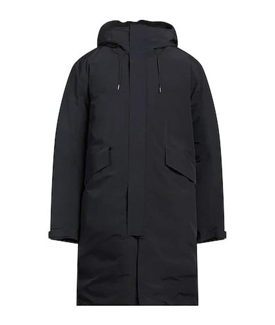 CP COMPANY Черный полиэстеровый пуховик, фото 1