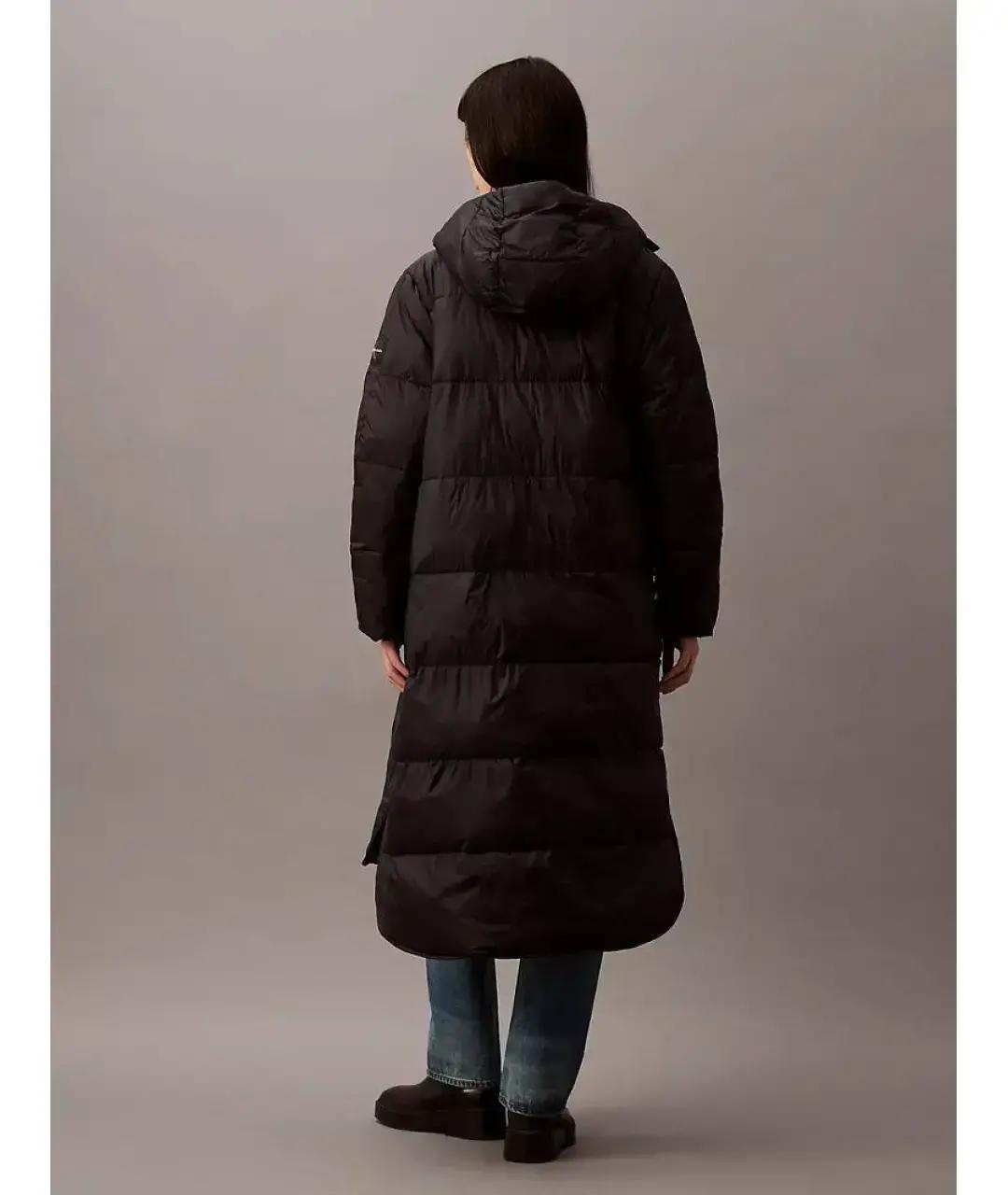 CALVIN KLEIN JEANS Черный пуховик, фото 3
