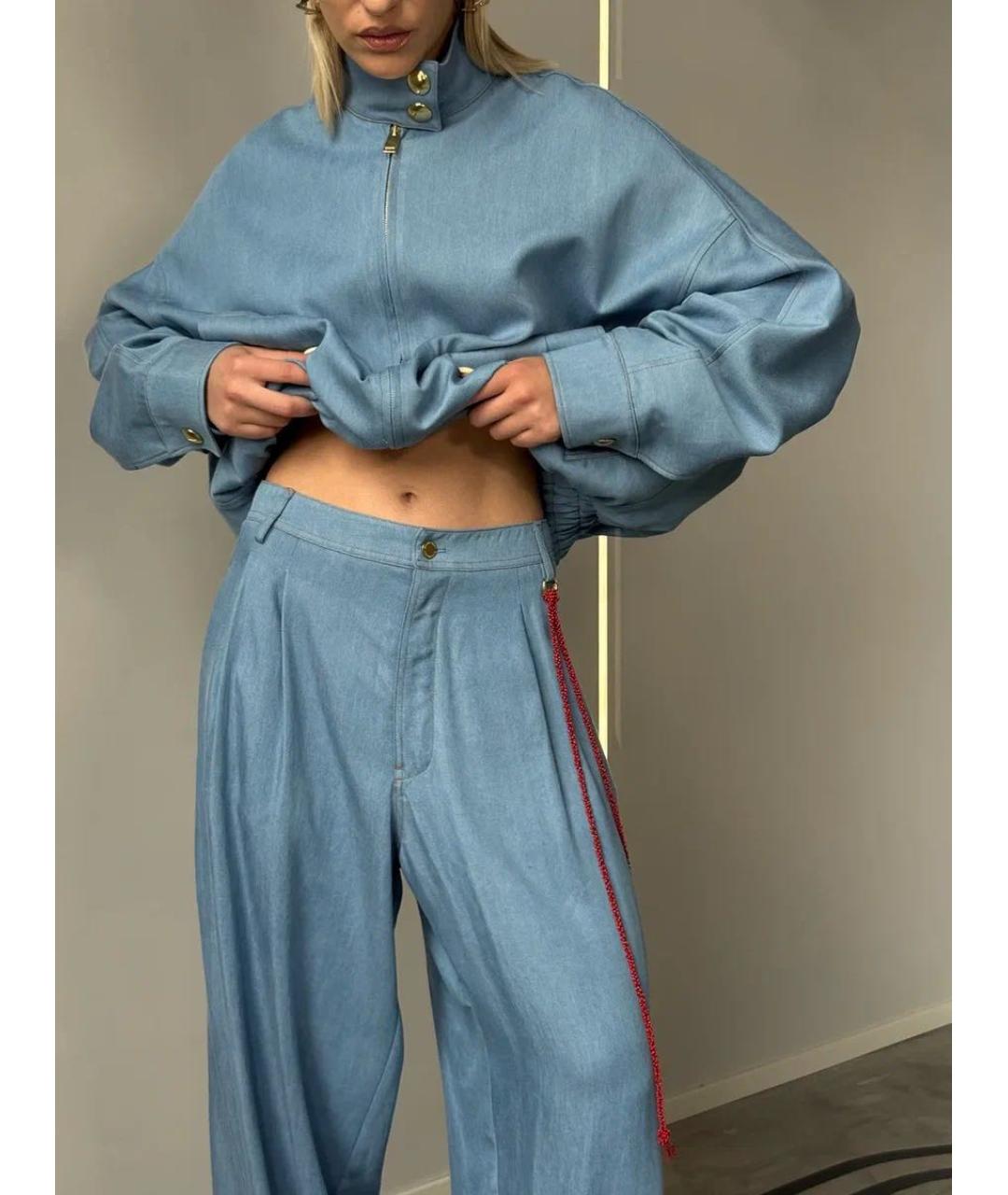 DARKPARK Голубой жакет/пиджак, фото 4