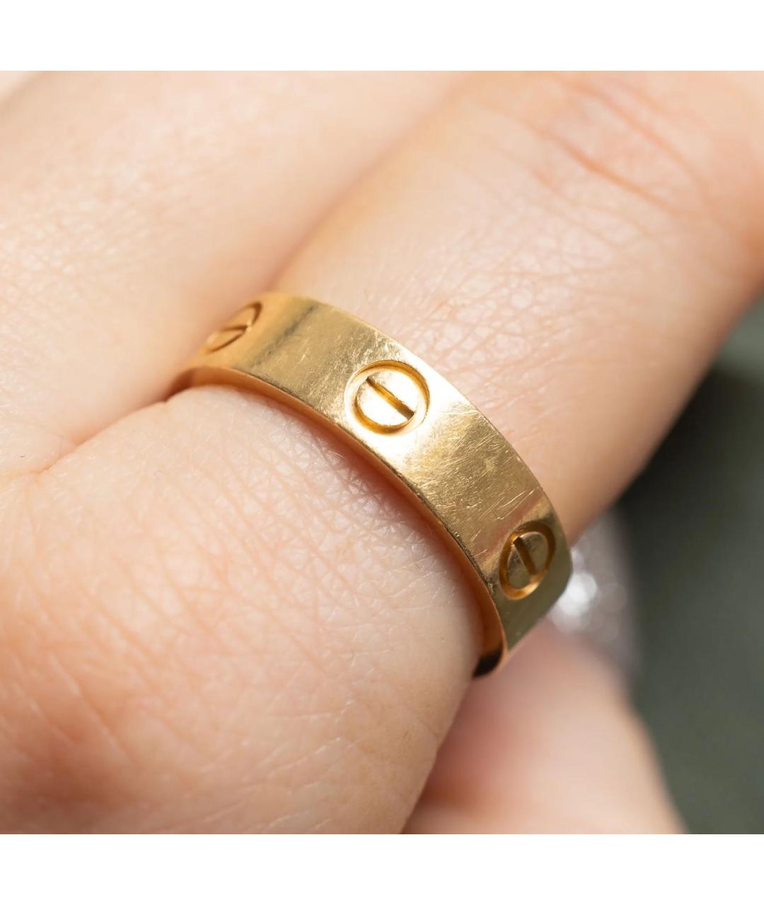CARTIER Золотое кольцо из желтого золота, фото 4