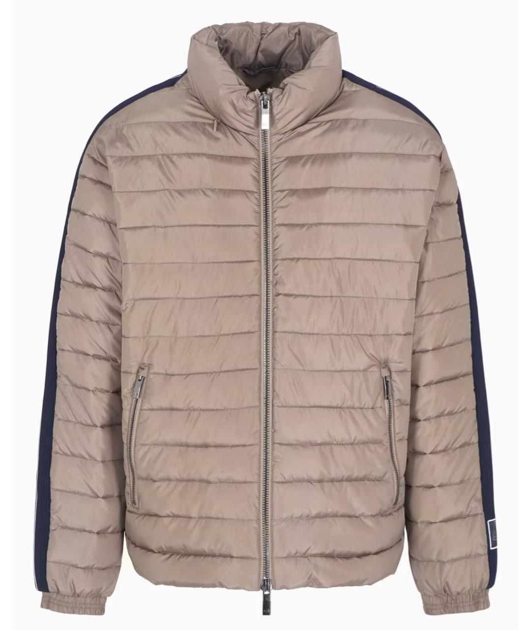 ARMANI EXCHANGE Бежевая полиэстеровая куртка, фото 1