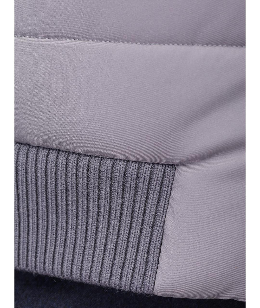 KITON Серый жилет, фото 4