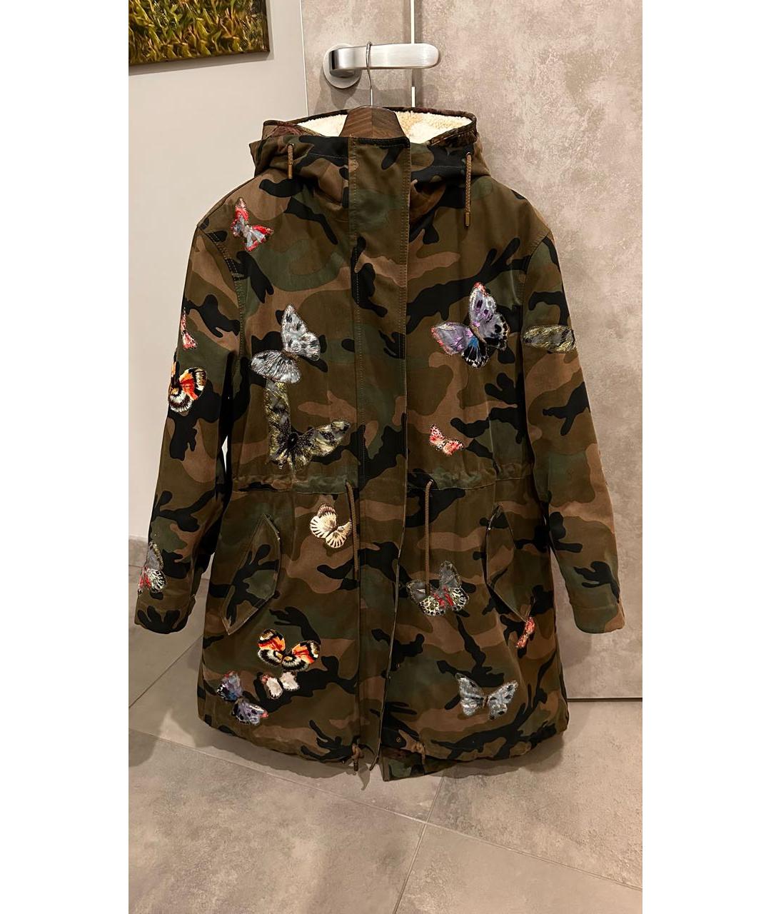 VALENTINO Хаки хлопковая парка, фото 6