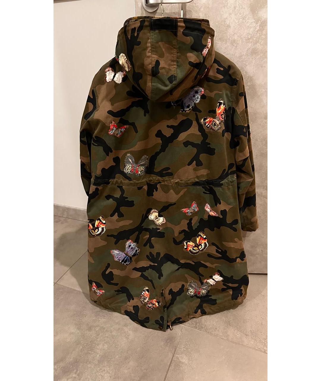 VALENTINO Хаки хлопковая парка, фото 2