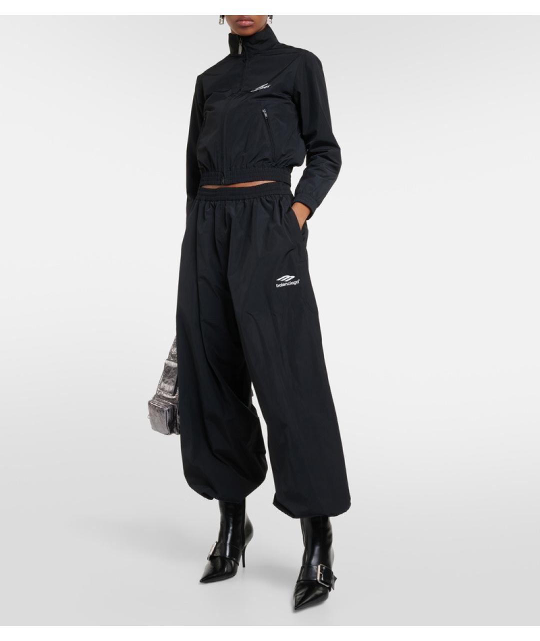 BALENCIAGA Черные кожаные ботильоны, фото 7