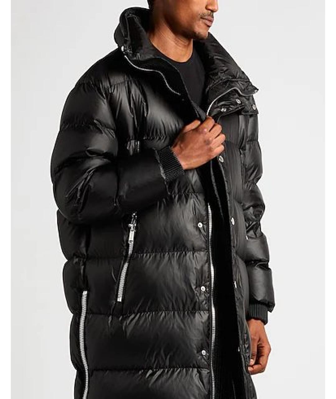 MICHAEL KORS Черный полиэстеровый пуховик, фото 5