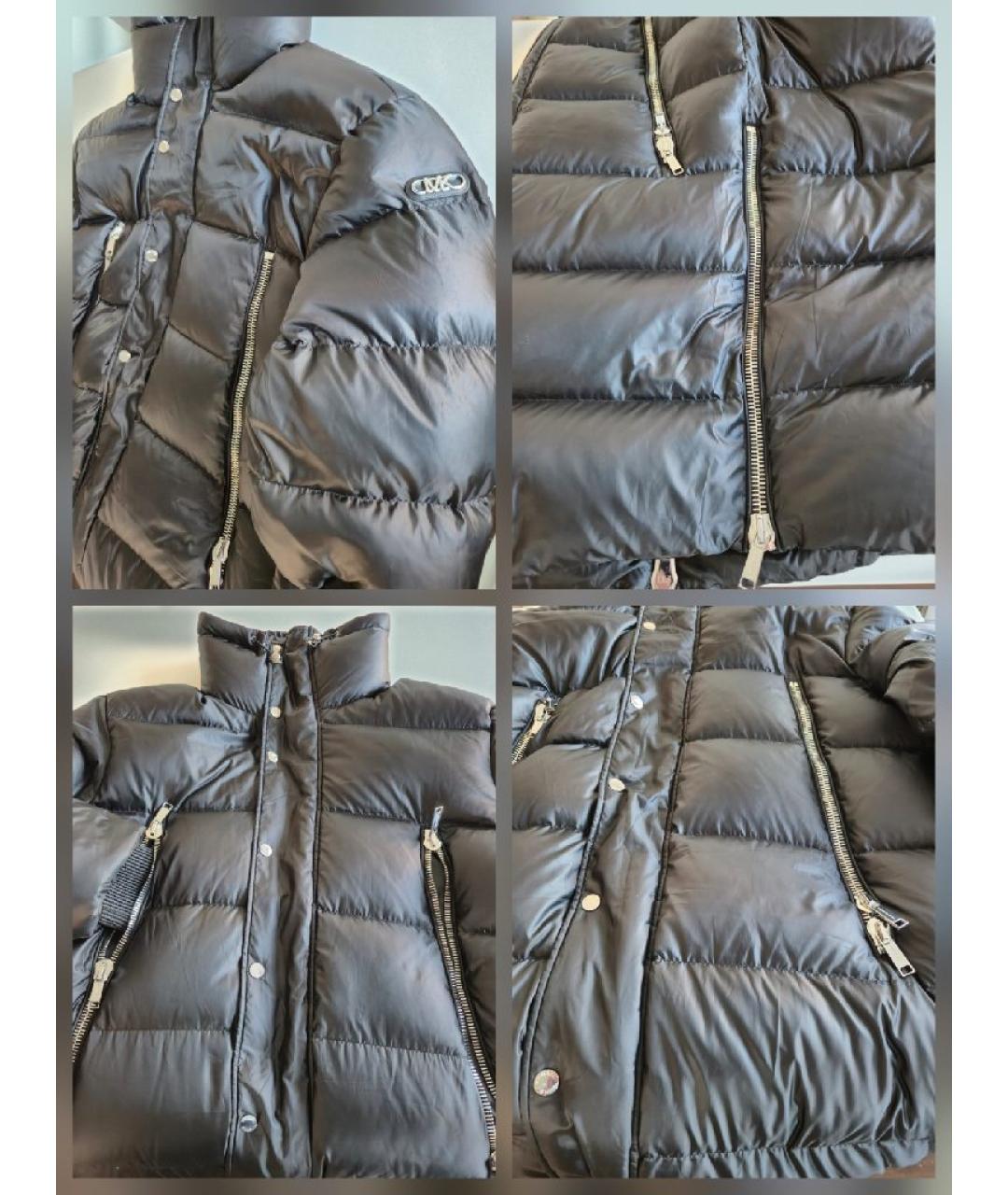 MICHAEL KORS Черный полиэстеровый пуховик, фото 8