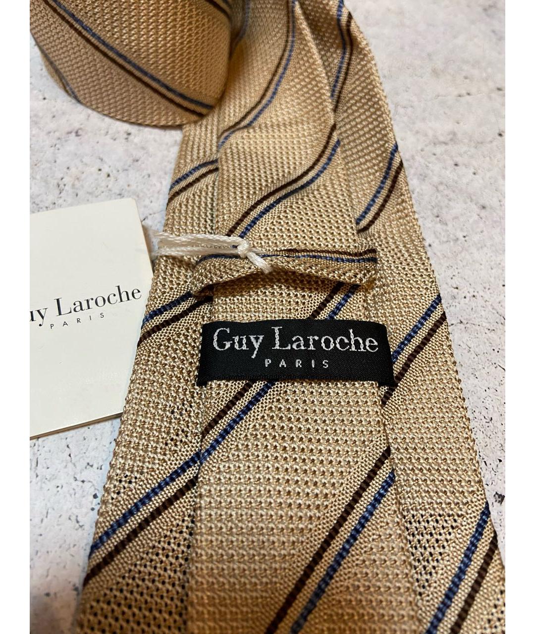 GUY LAROCHE Мульти шелковый галстук, фото 3