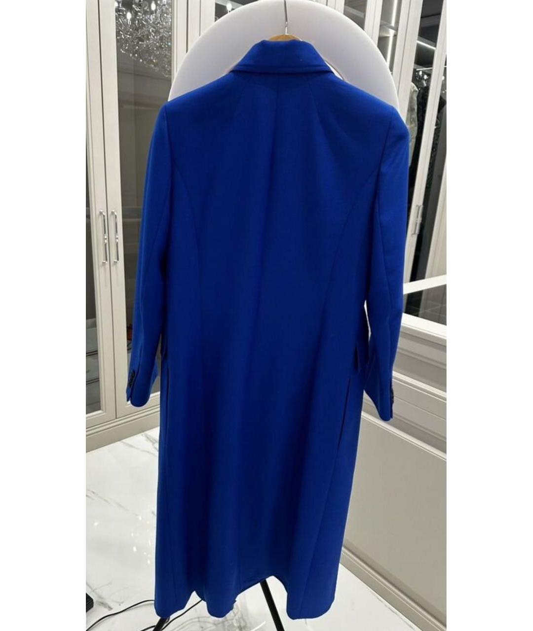 BALENCIAGA Темно-синее пальто, фото 2