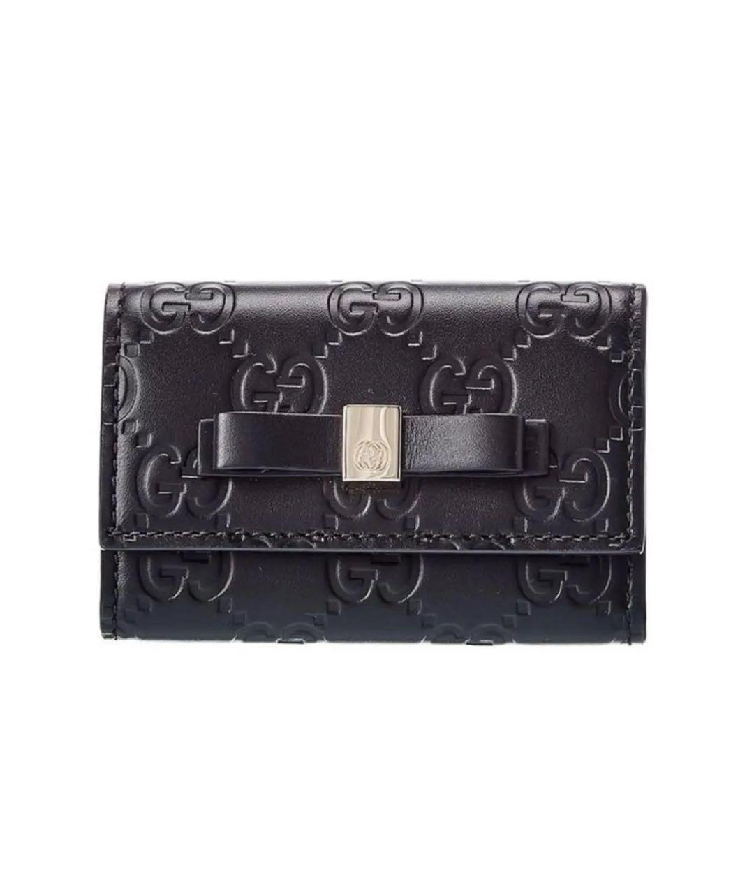GUCCI Черная ключница, фото 1