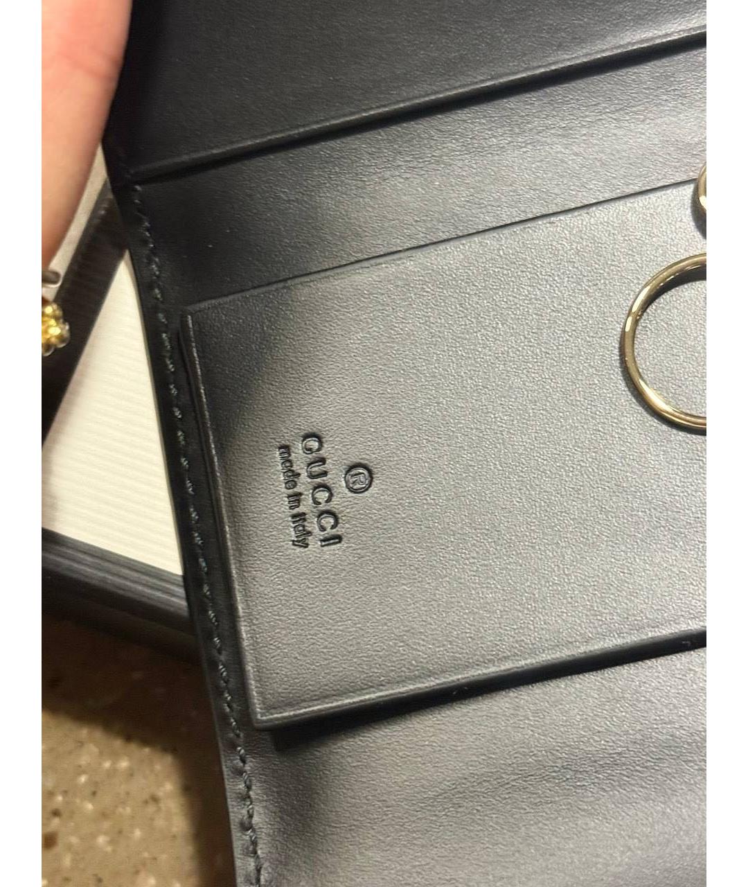 GUCCI Черная ключница, фото 2
