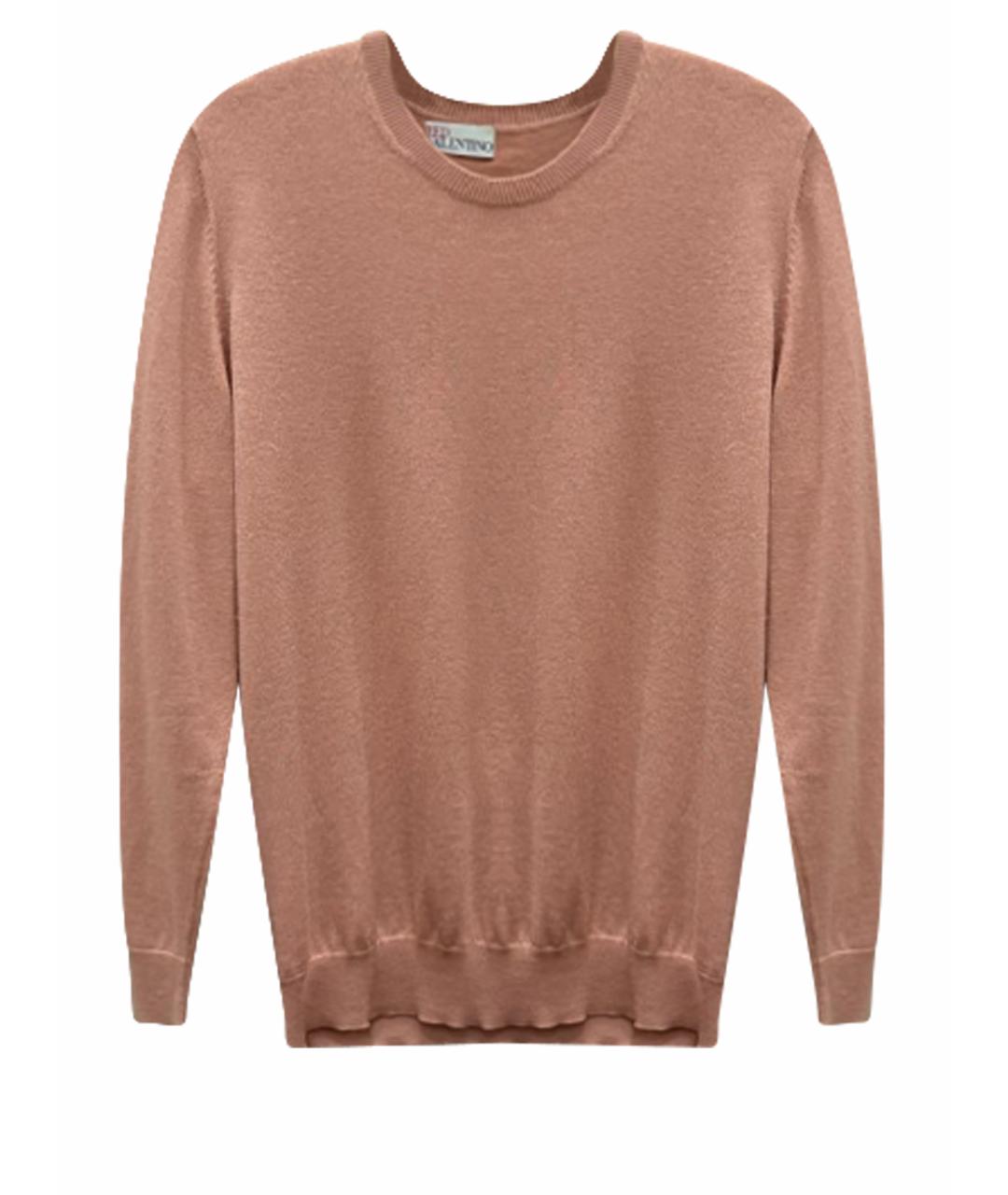 RED VALENTINO Коралловый кашемировый джемпер / свитер, фото 1