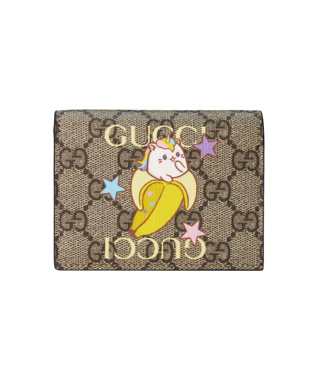 GUCCI Коричневый кардхолдер, фото 1