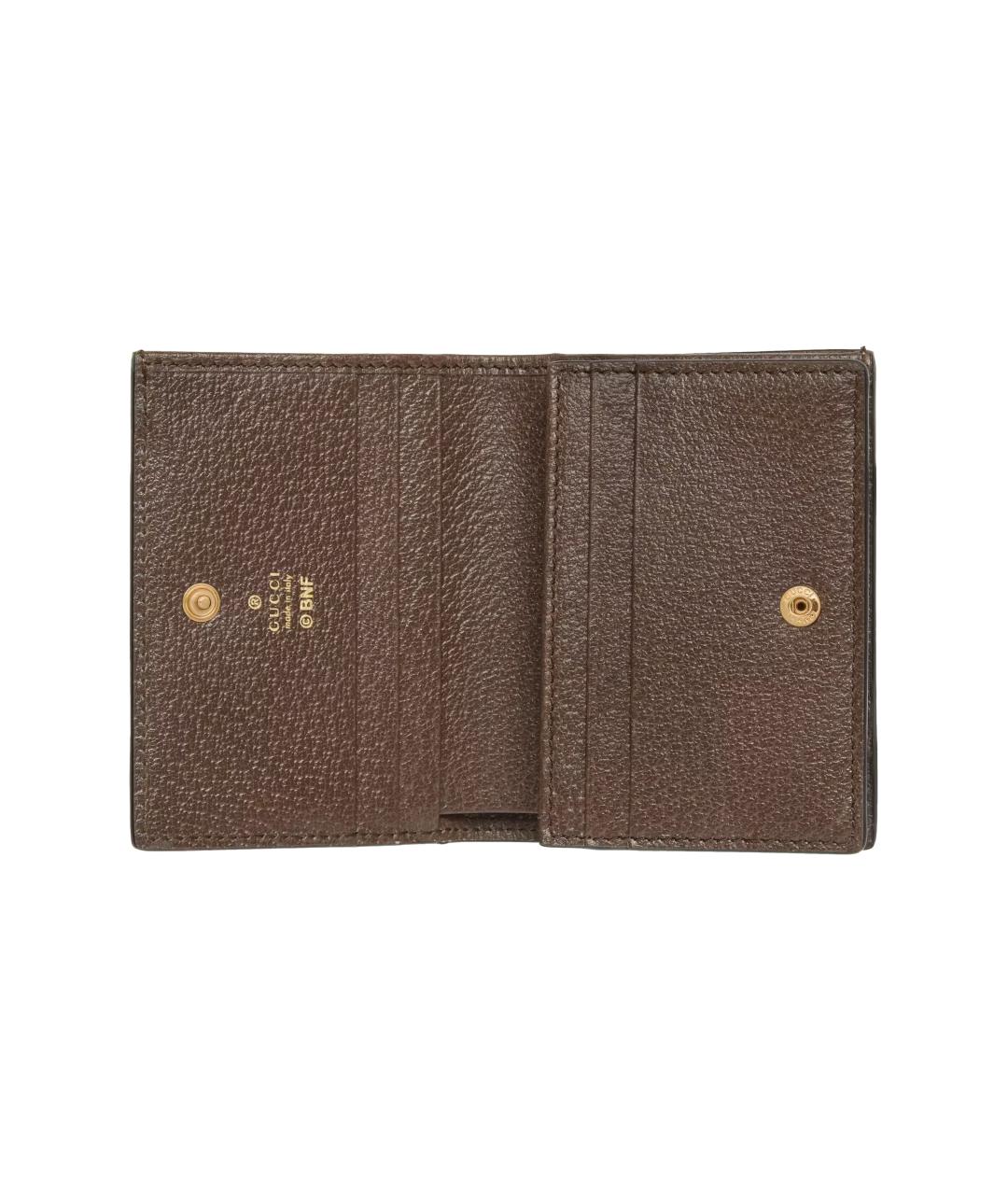 GUCCI Коричневый кардхолдер, фото 4