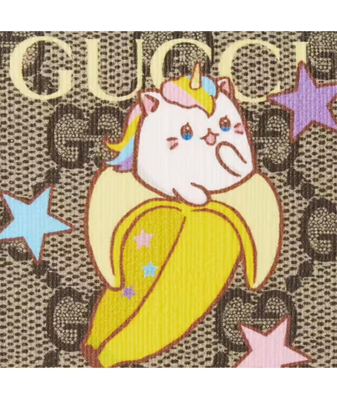 GUCCI Коричневый кардхолдер, фото 7