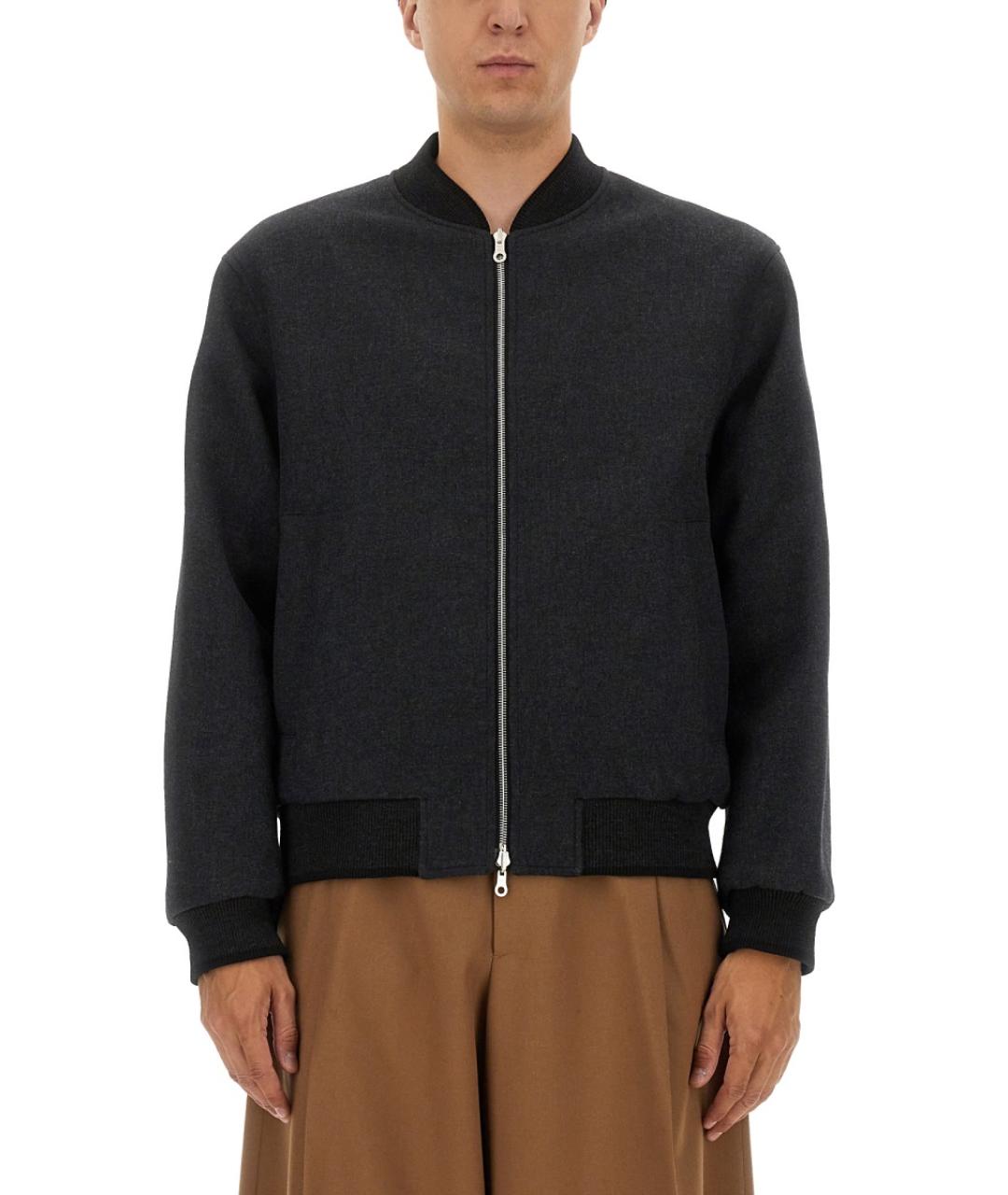 DRIES VAN NOTEN Черная полиамидовая куртка, фото 4