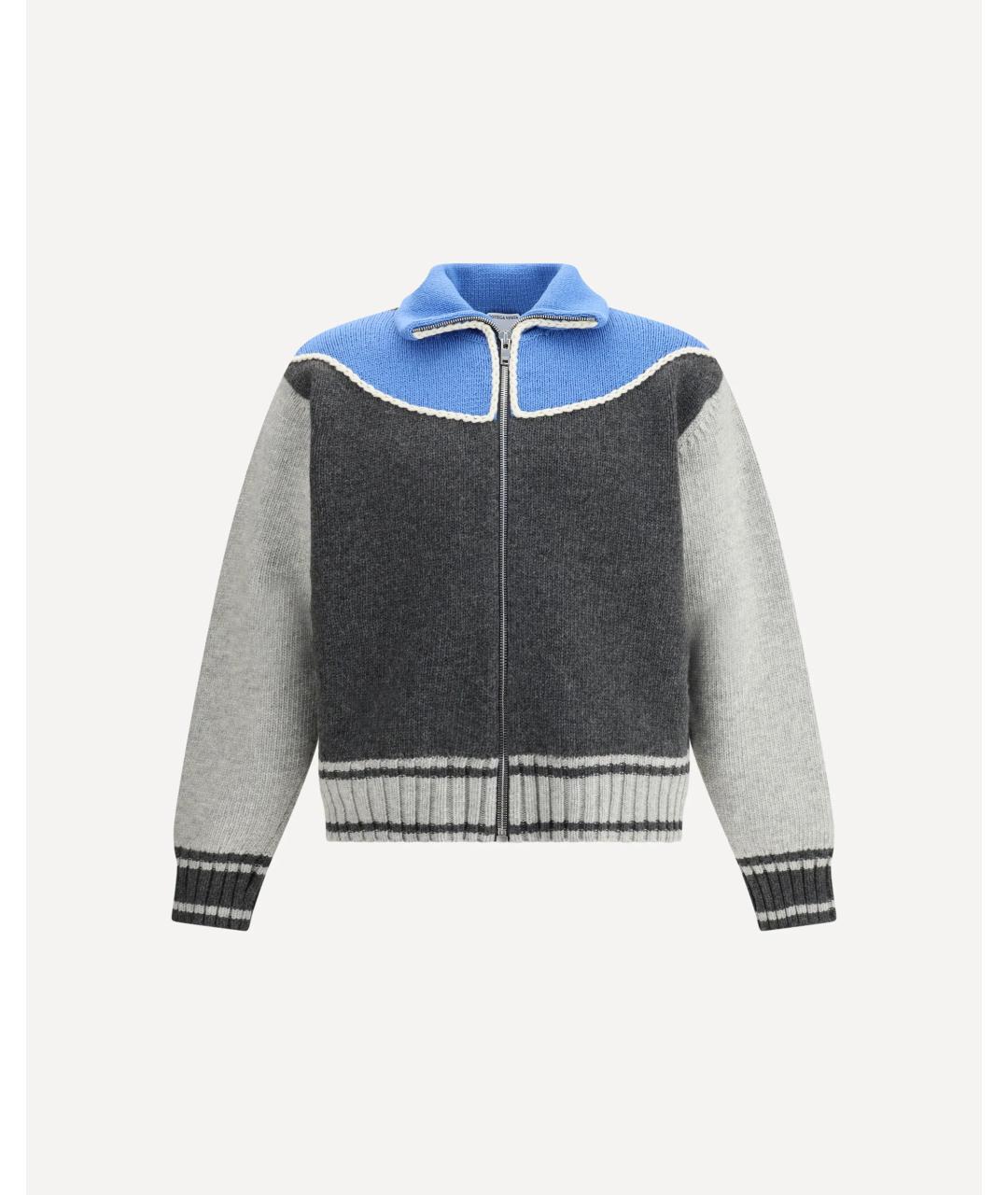 BOTTEGA VENETA Мульти шерстяной кардиган, фото 6