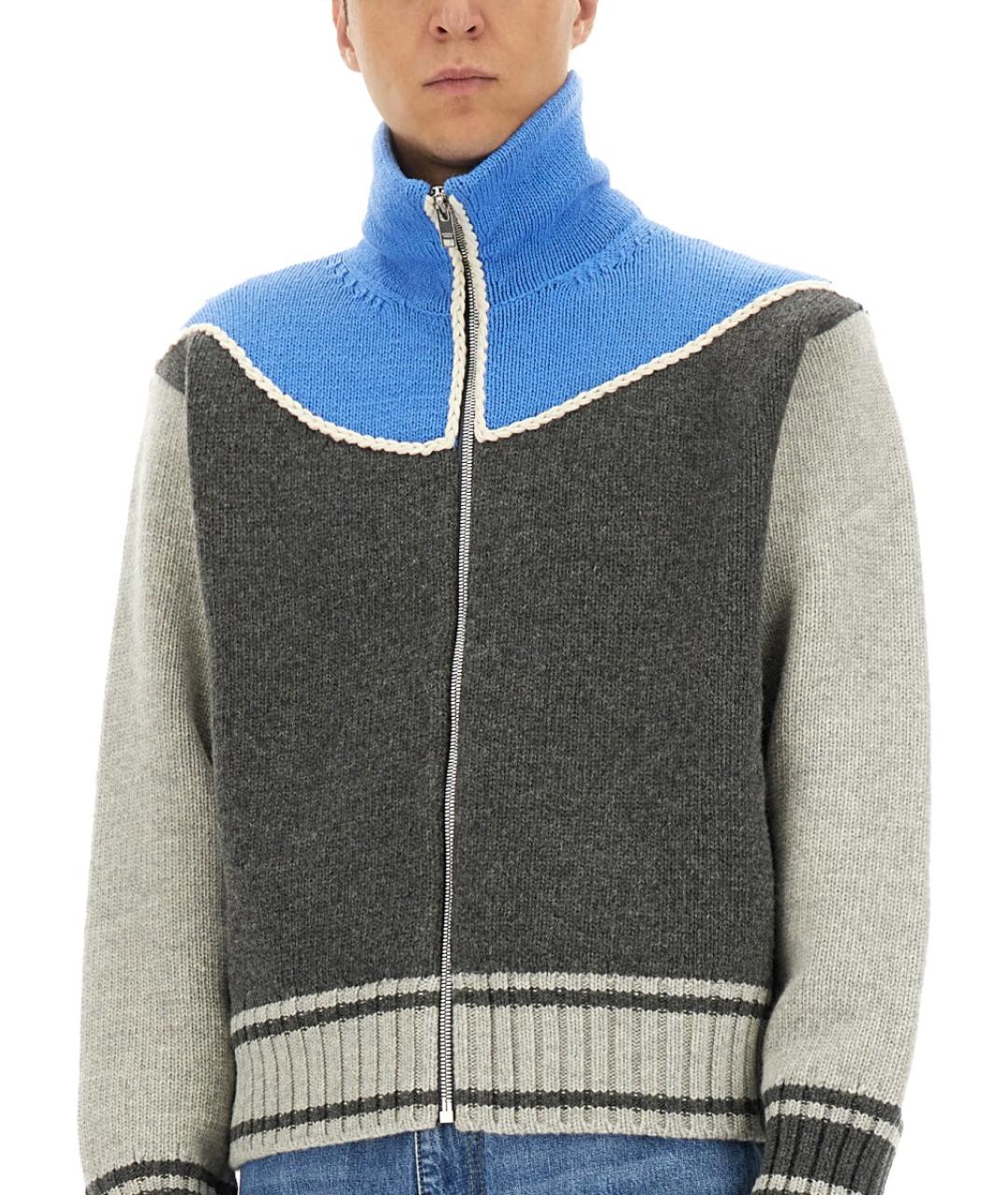 BOTTEGA VENETA Мульти шерстяной кардиган, фото 5