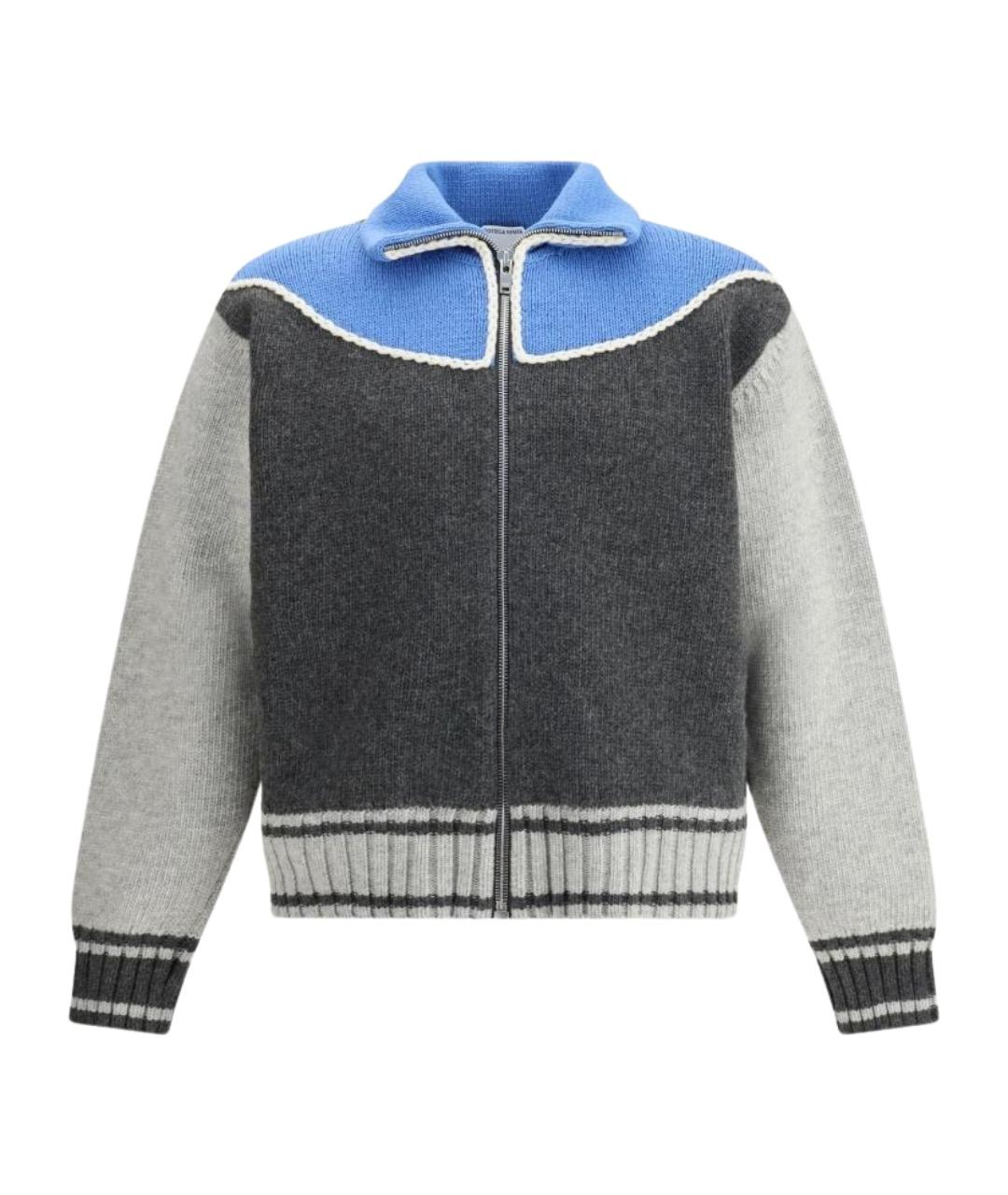 BOTTEGA VENETA Мульти шерстяной кардиган, фото 1