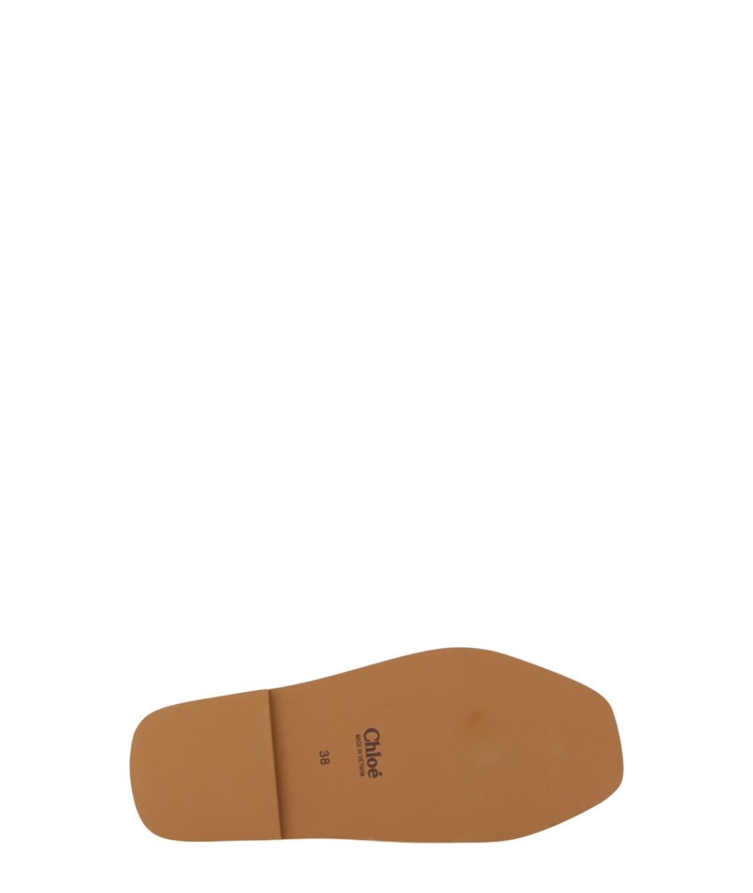 CHLOE Белые сандалии, фото 5