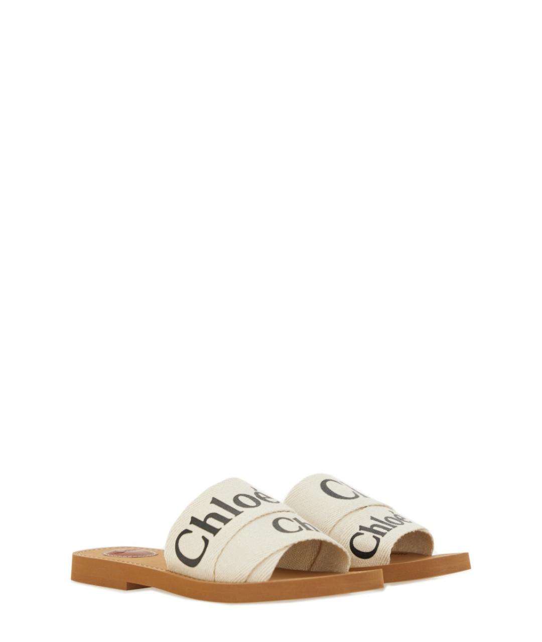 CHLOE Белые сандалии, фото 2