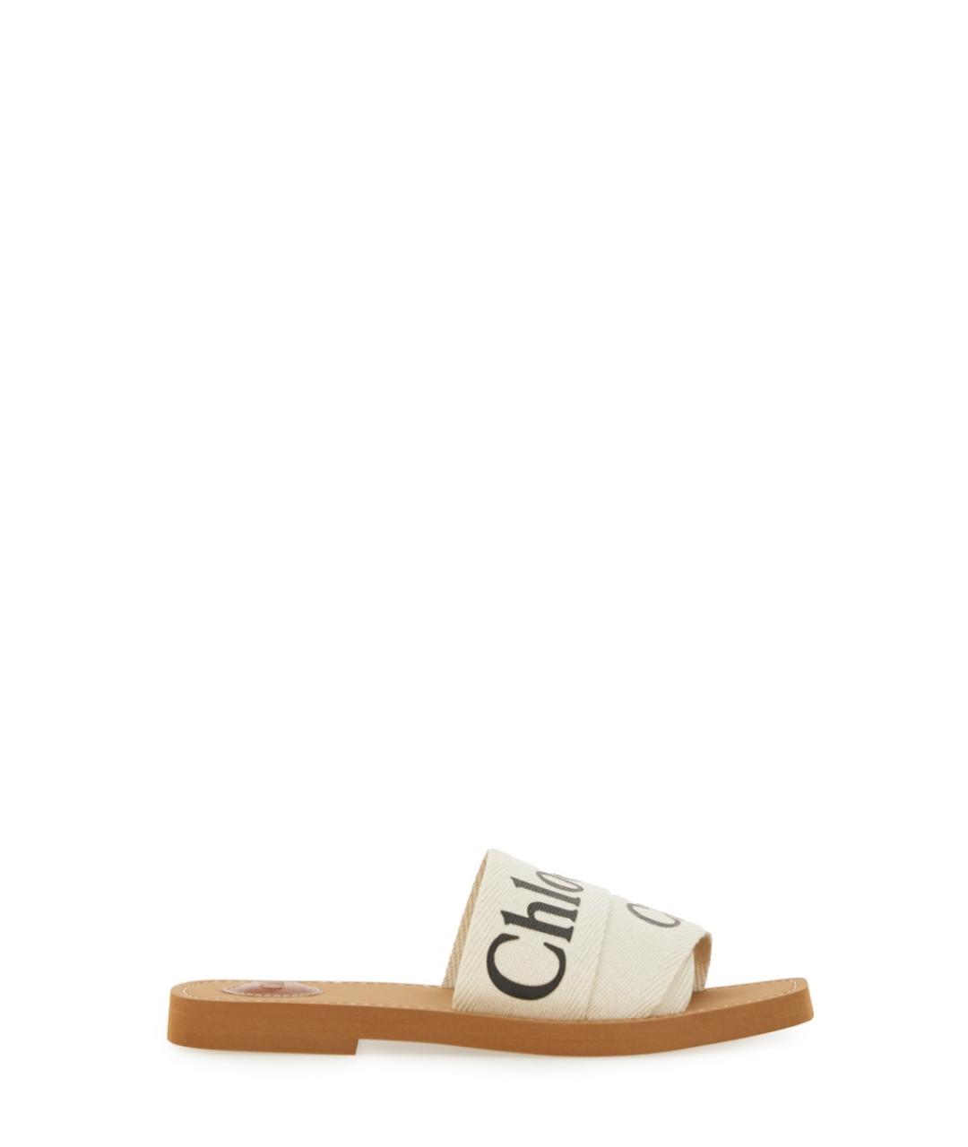 CHLOE Белые сандалии, фото 1