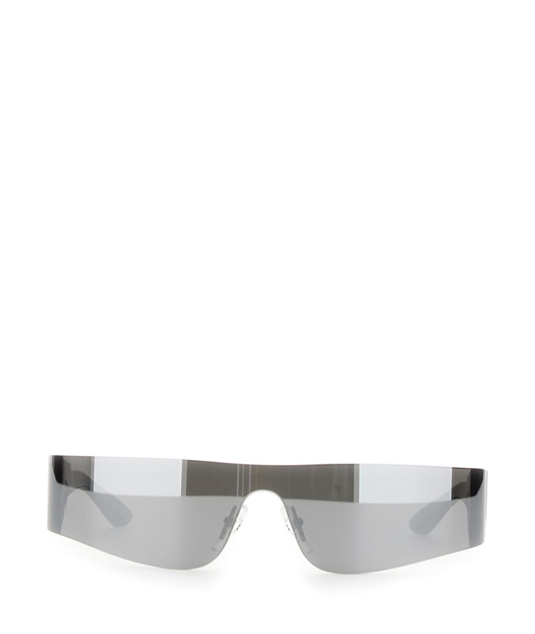 BALENCIAGA Серебряные солнцезащитные очки, фото 1