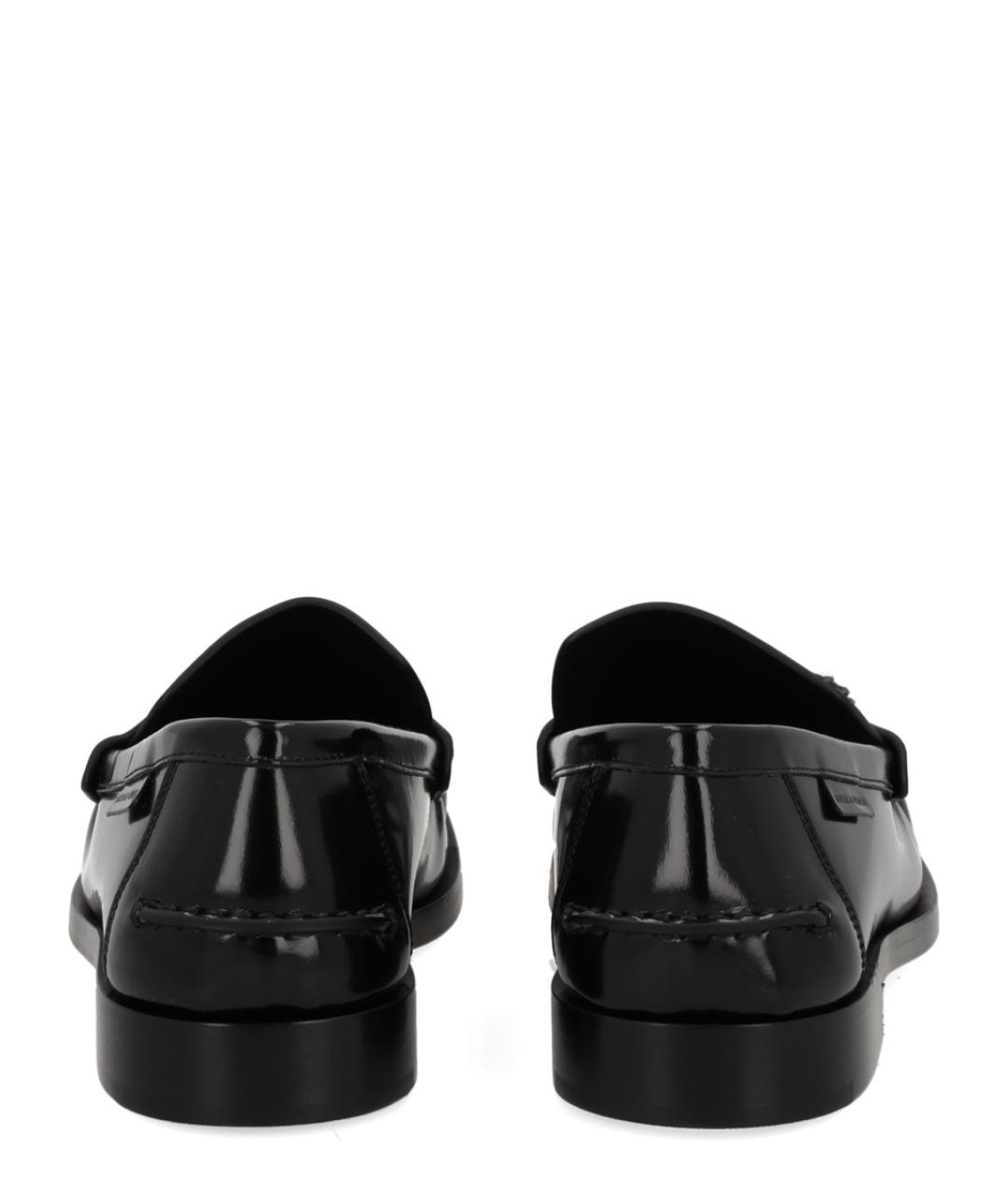 BOTTEGA VENETA Черные кожаные лоферы, фото 4