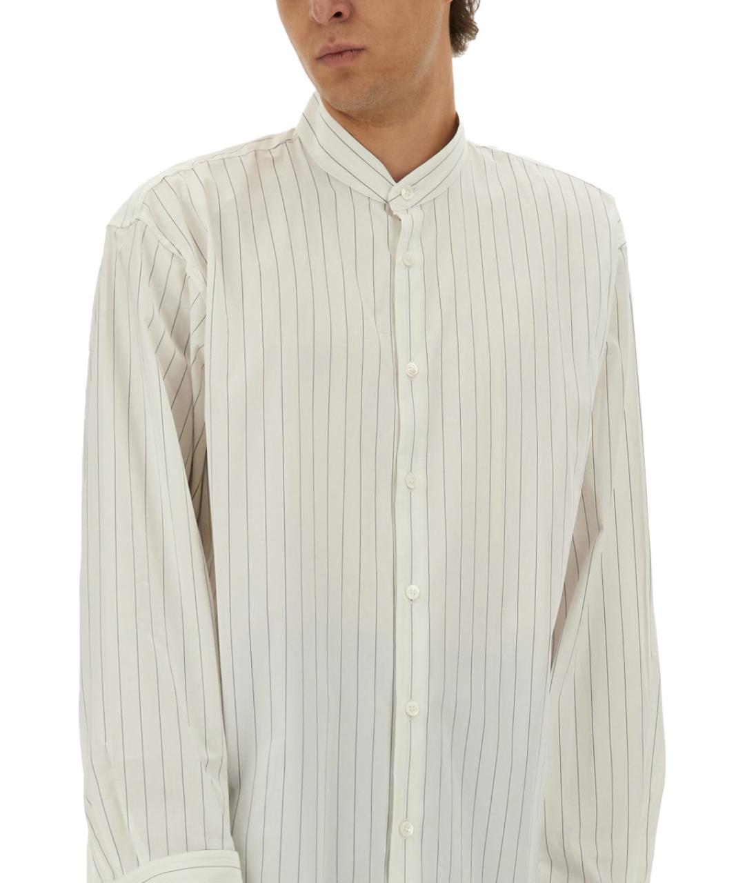 DRIES VAN NOTEN Белая хлопковая кэжуал рубашка, фото 4