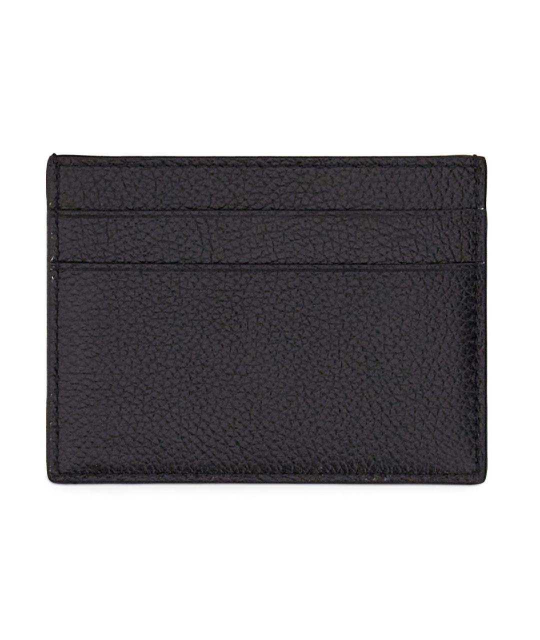 BALENCIAGA Черный кожаный кардхолдер, фото 2