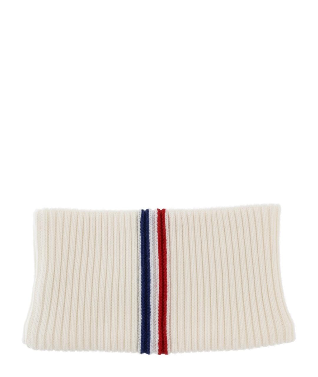 MONCLER GRENOBLE Белая шерстяная шляпа, фото 2