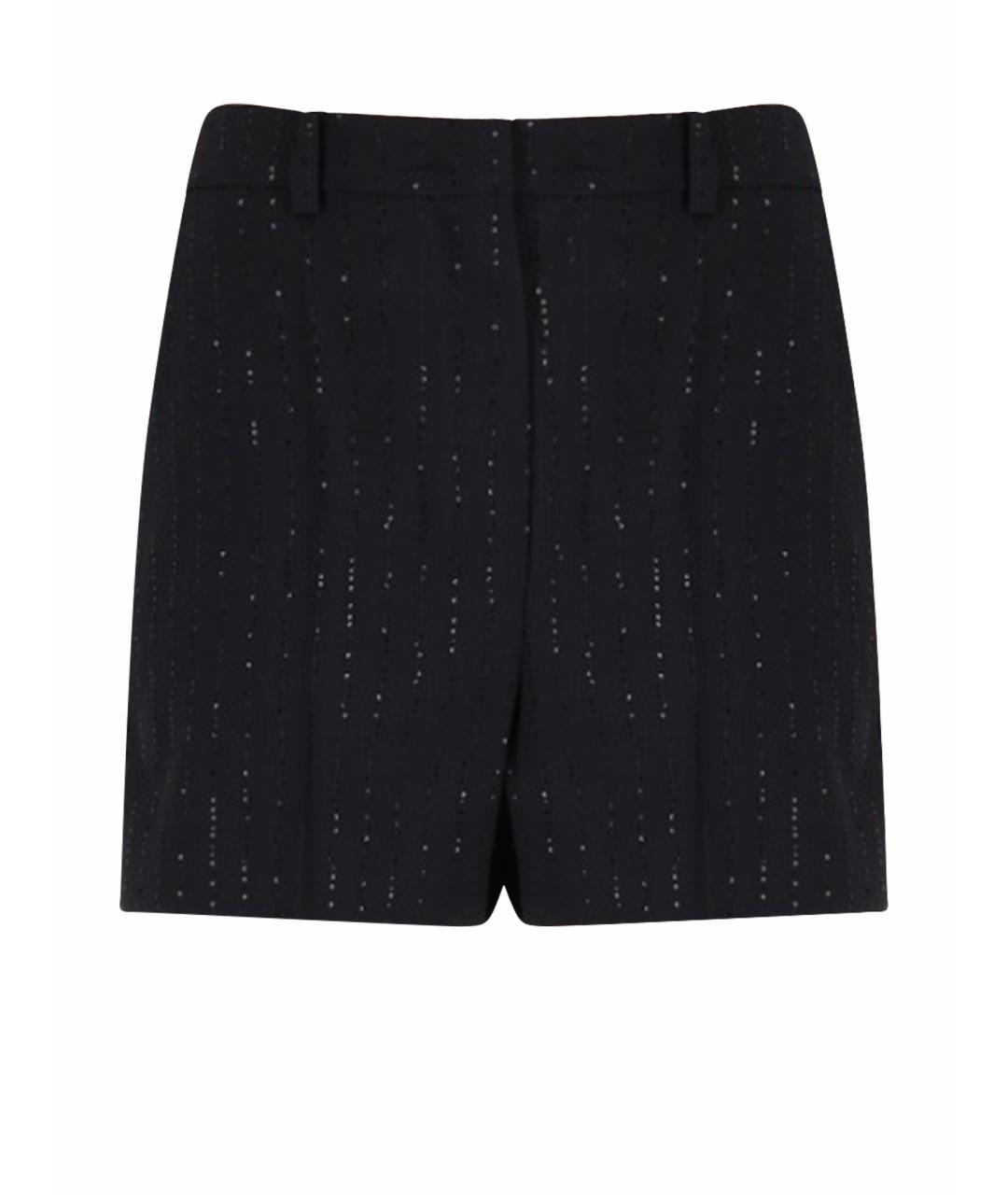 MAX MARA Черные шерстяные шорты, фото 1