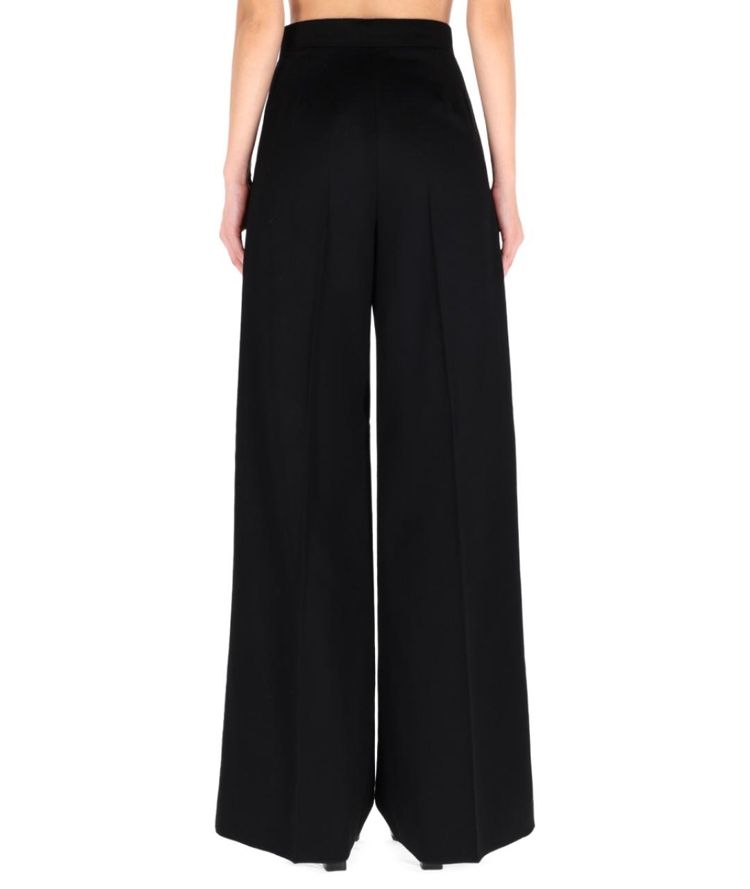 MAX MARA Бежевые шерстяные прямые брюки, фото 4