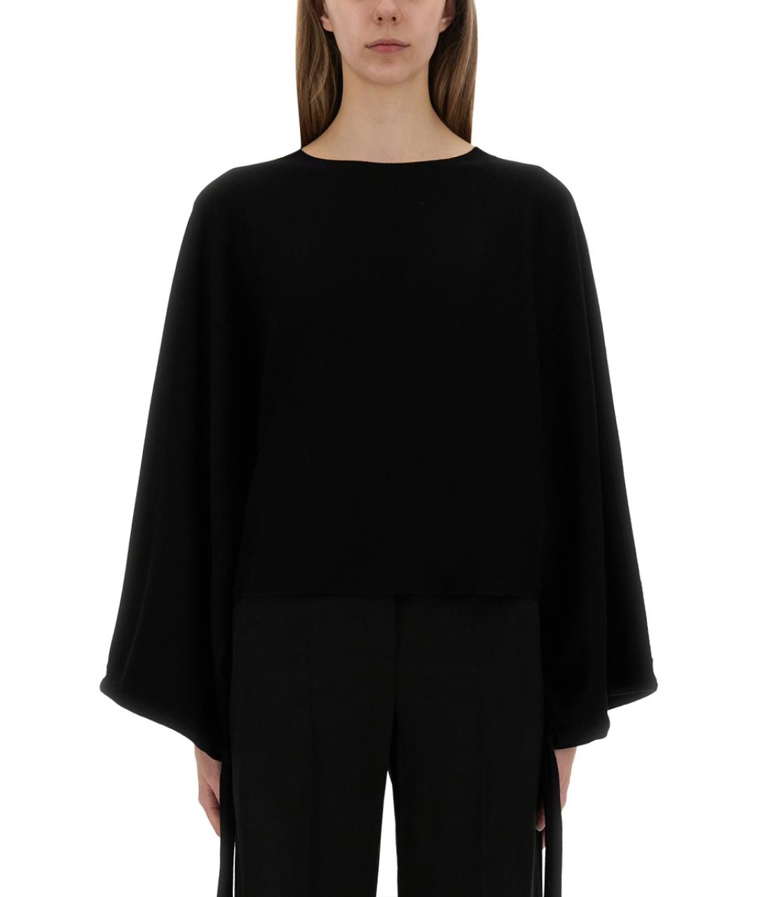 MAX MARA Черный шерстяной джемпер / свитер, фото 2