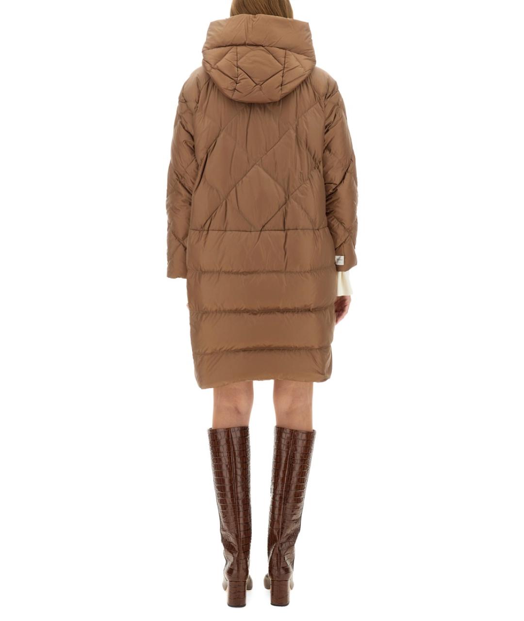 'S MAX MARA Коричневый полиамидовый тренч/плащ, фото 4