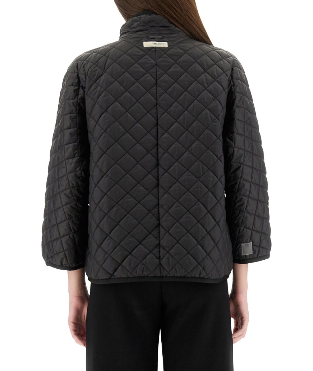 'S MAX MARA Черная полиэстеровая куртка, фото 3