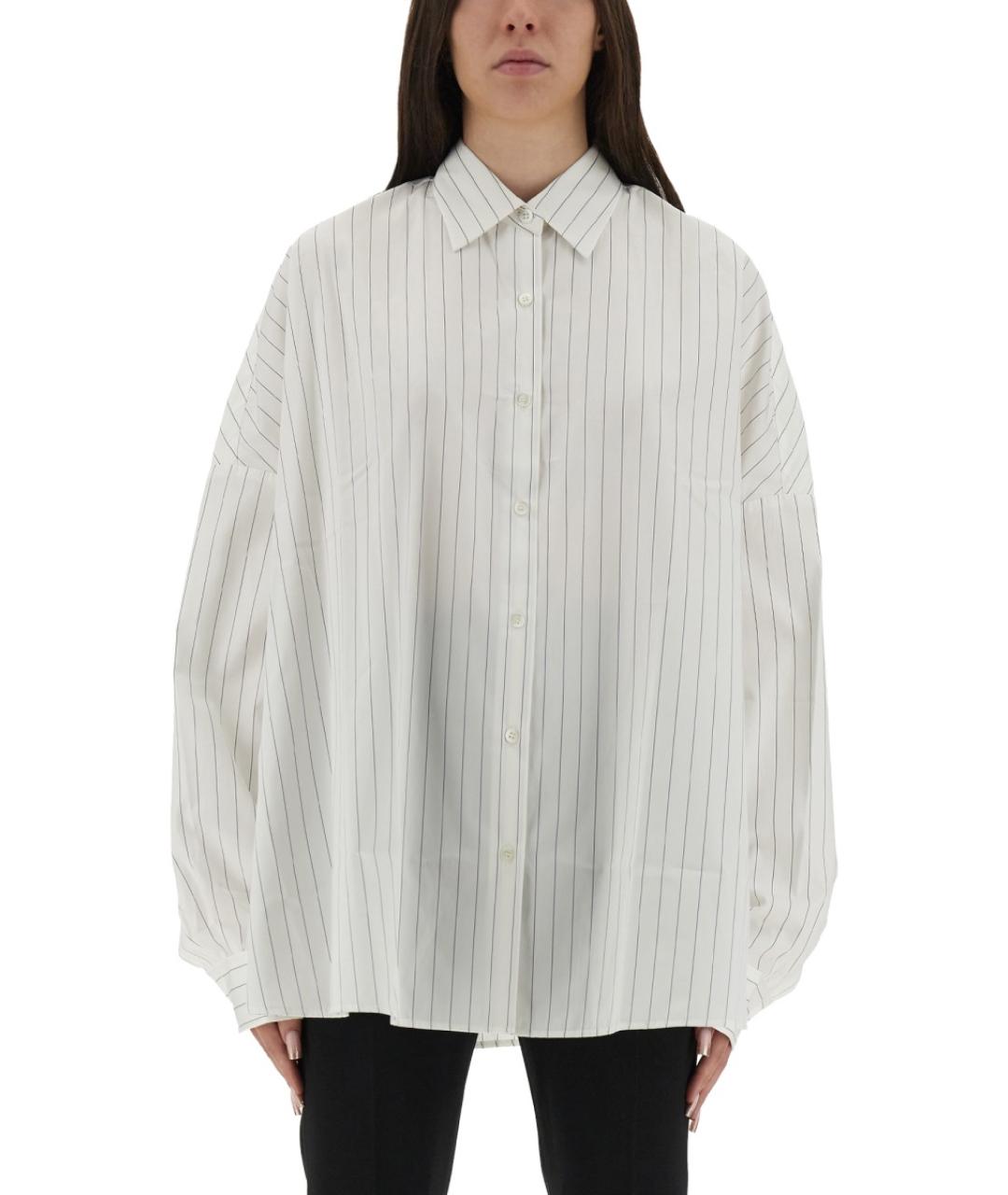 DRIES VAN NOTEN Белая хлопковая рубашка, фото 2