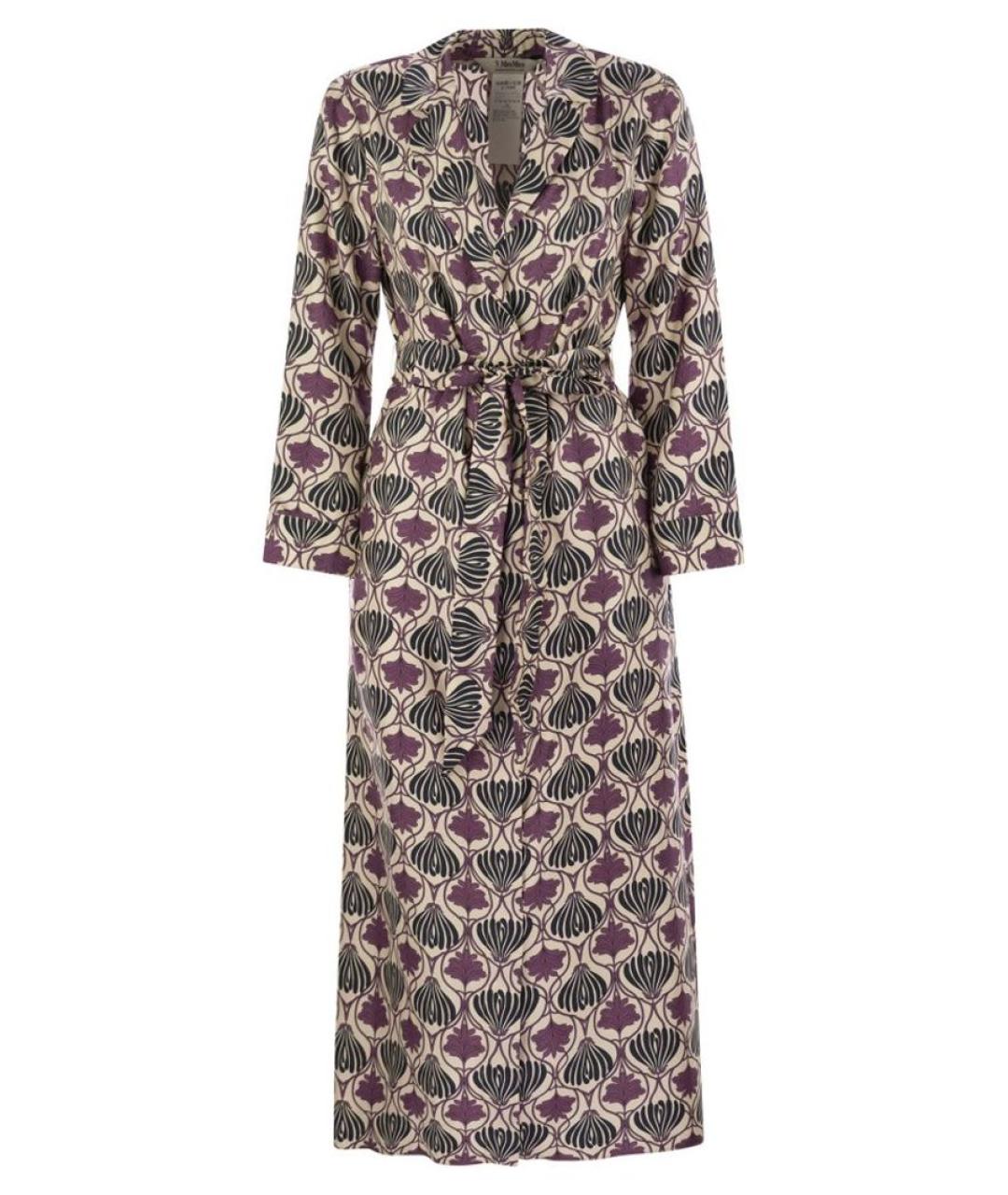 'S MAX MARA Мульти шелковое повседневное платье, фото 1