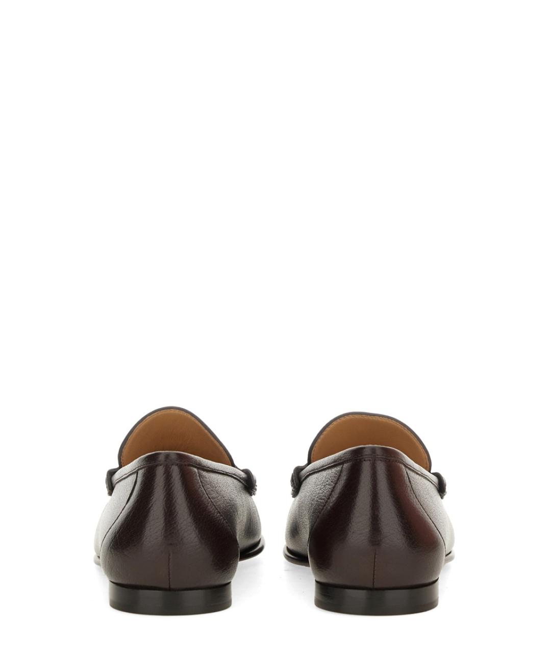 CHLOE Коричневые кожаные лоферы, фото 3