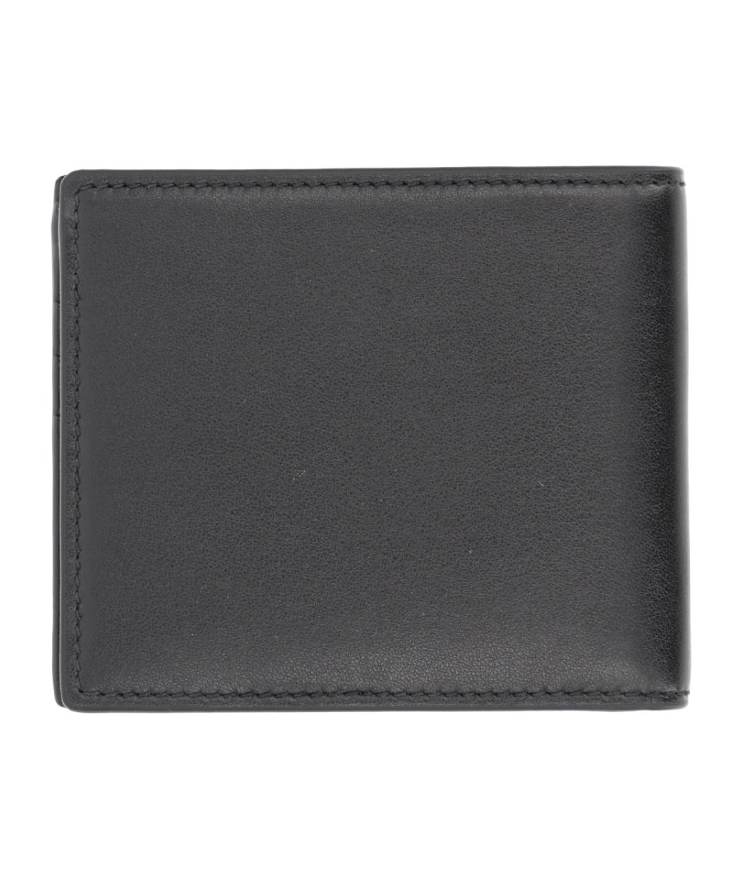 GUCCI Черный кожаный кошелек, фото 2