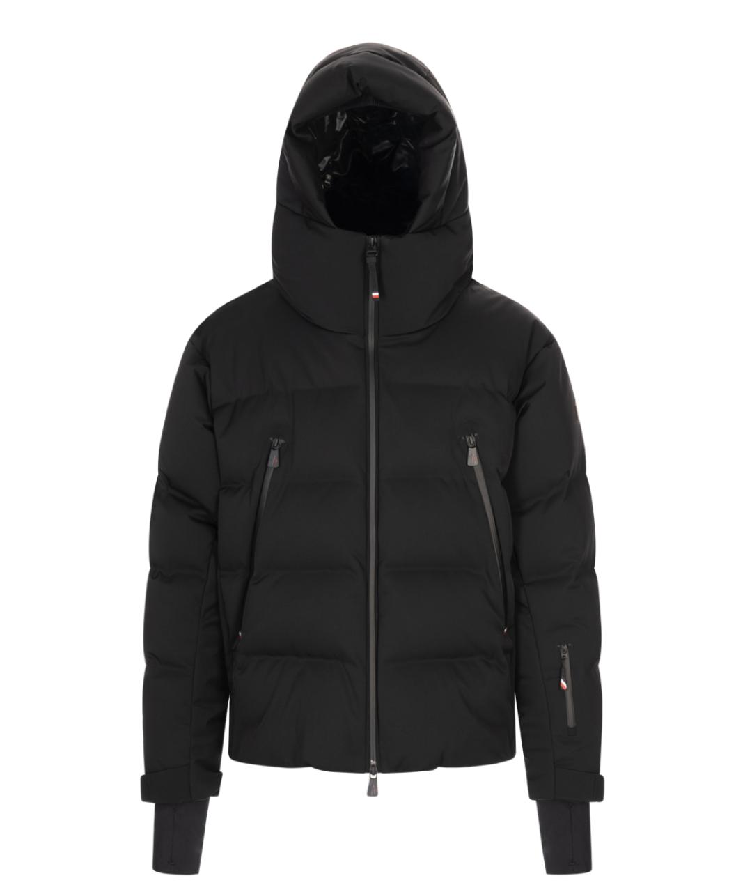 MONCLER GRENOBLE Черная полиамидовая куртка, фото 1