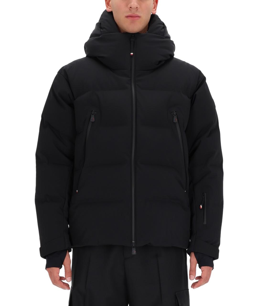 MONCLER GRENOBLE Черная полиамидовая куртка, фото 2