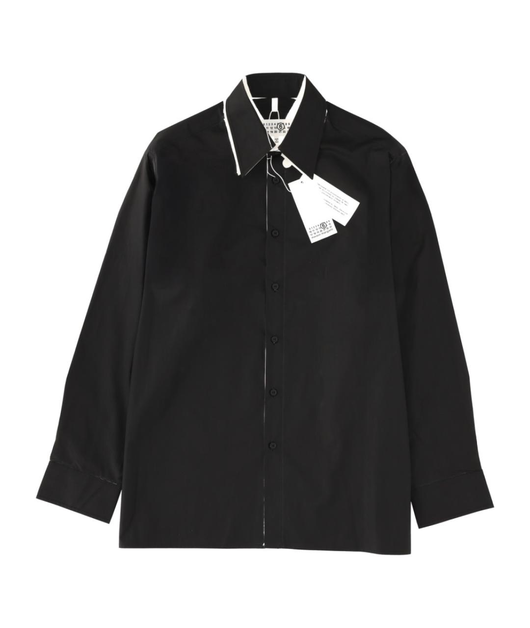 MM6 MAISON MARGIELA Белая хлопковая кэжуал рубашка, фото 1